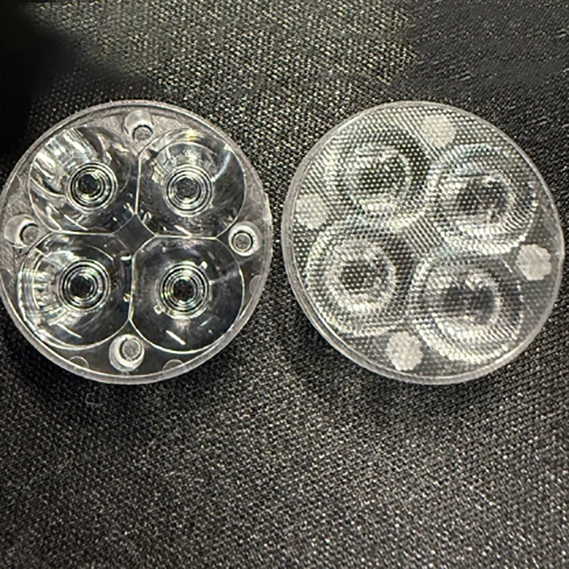 Lente LED ad Alta Potenza 3W-24W, Riflettore Collimatore 10/30/60 Gradi, Lente Ottica Quadrupla in Acrilico PMMA 43-130MM - Image 2