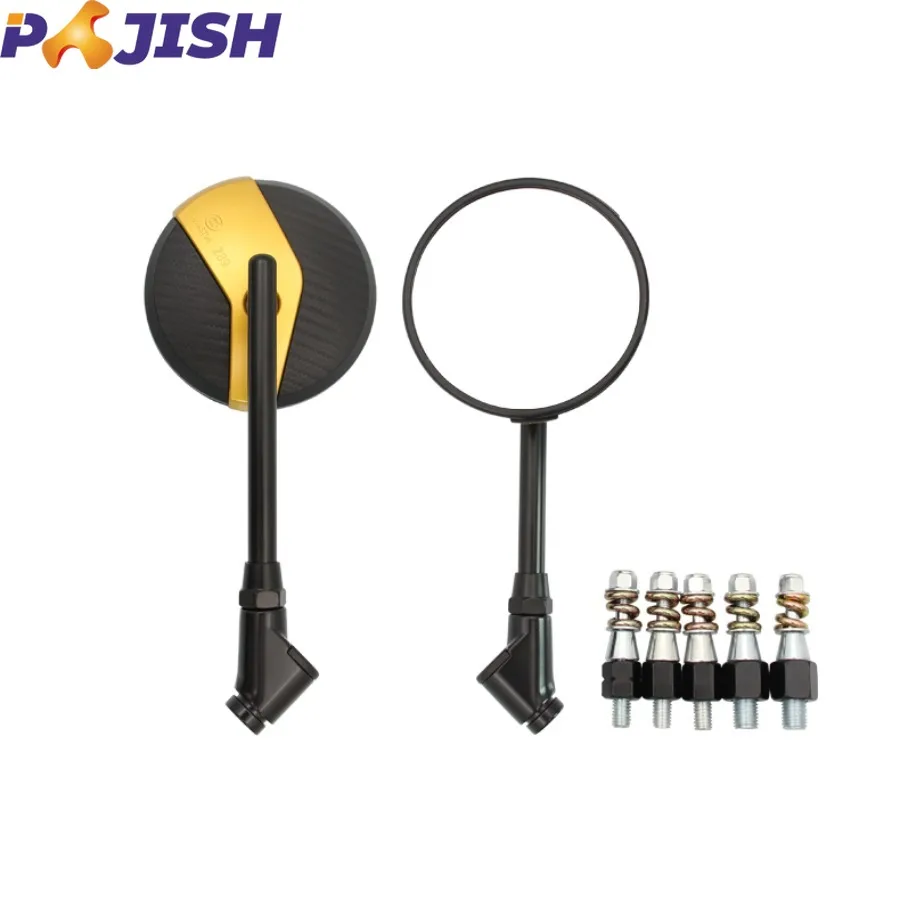 

Motorbike Universal Modified Accessories M8/M10 Scooter E-Bike Motorcycle Mirrors Back Side Convex Side Mirror for Cafe Racer