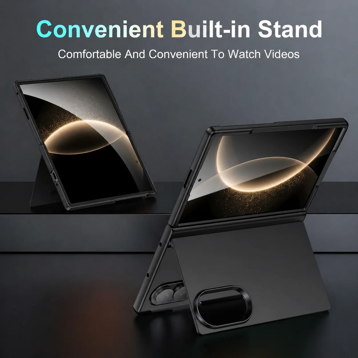 Enhanced Protective Hard Folding Case Cover
