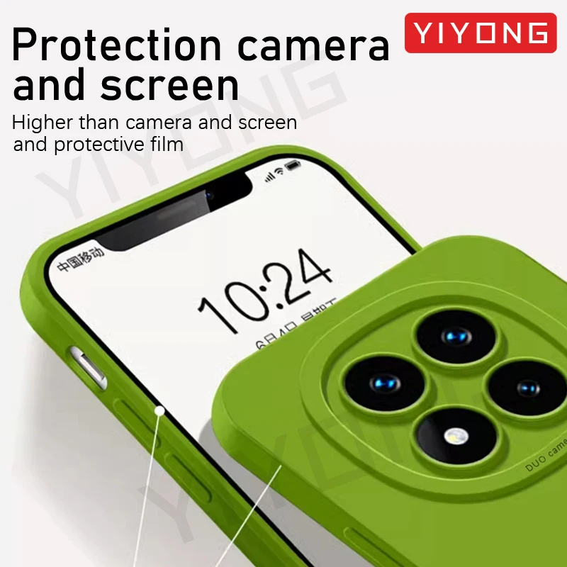 Silky Feel Liquid Silicone Soft Cover - YIYONG Premium Phone Case