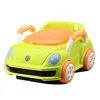 2017 Brand Candy Color Car Style Trainer Plastic Kids Toilet Travel Potty Chair 0-5 Years old Boy&Girl Potties 6