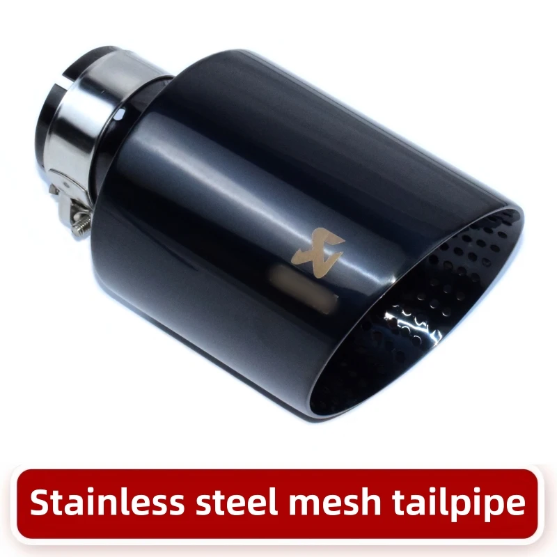 Stainless Steel Car Exhaust Pipe Muffler Tip For Volkswagen GTI MK7 Golf7 Exhaust Muffler Tip Exhaust Pipe Muffler Exhaust Trim Pipe