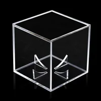 1Pc Quality Acrylic Baseball Box Display Golf Tennis Ball Transparent Case For Souvenir Storage Box Holder Uv Protection 8cm ﻿ 2
