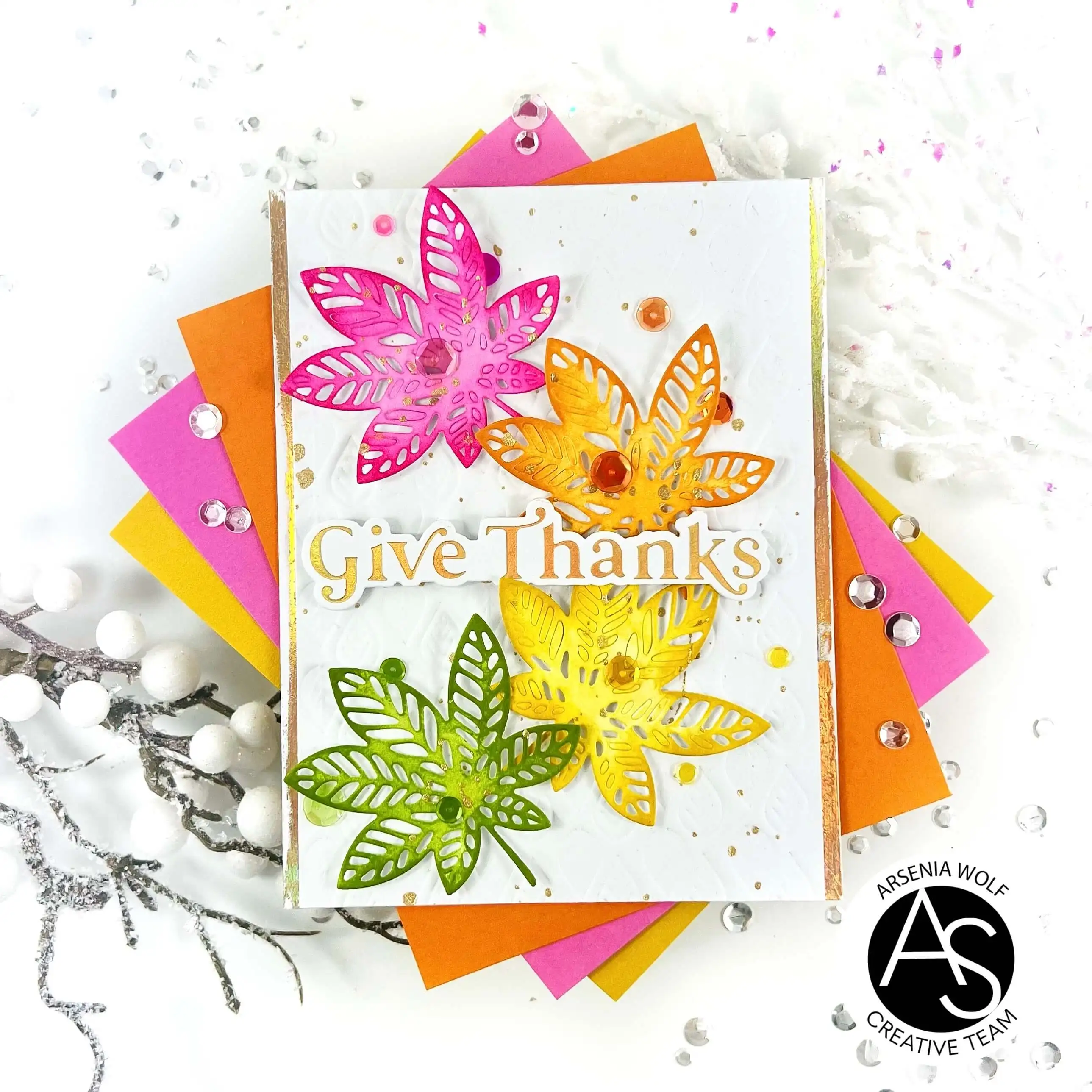 Garden Blooms Collection Autumn Leaves Metal Cutting Dies Clear Stamps Stencil Hot Foil DIY Decorating Scrapbook Card Die