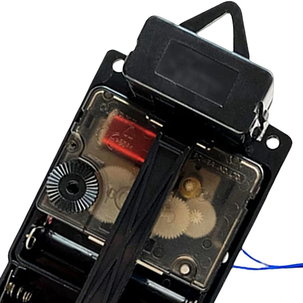 Quartz Pendulum Clock Movement Black Hands Music Box Speaker Battery Operated Melody Mechanism for DIY Clock