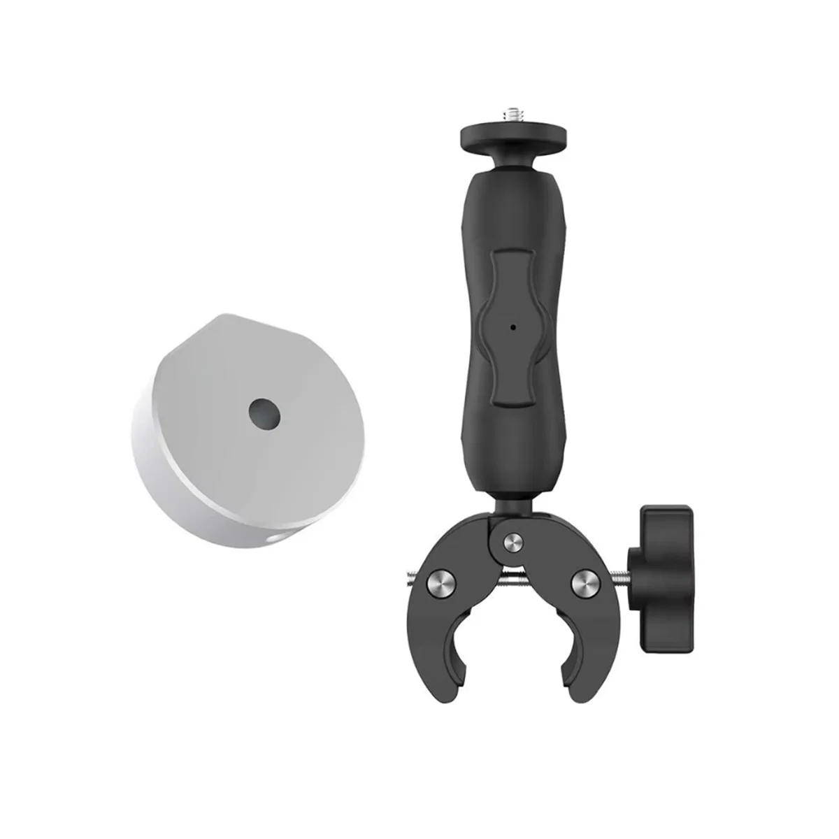 Starlink Mini Special Mounting Parts starlink mount bracket 1/4 Screw Adapter X Round Tube Adjustable Clamp Bracket for RV/Yacht/Camper/Guardrails
