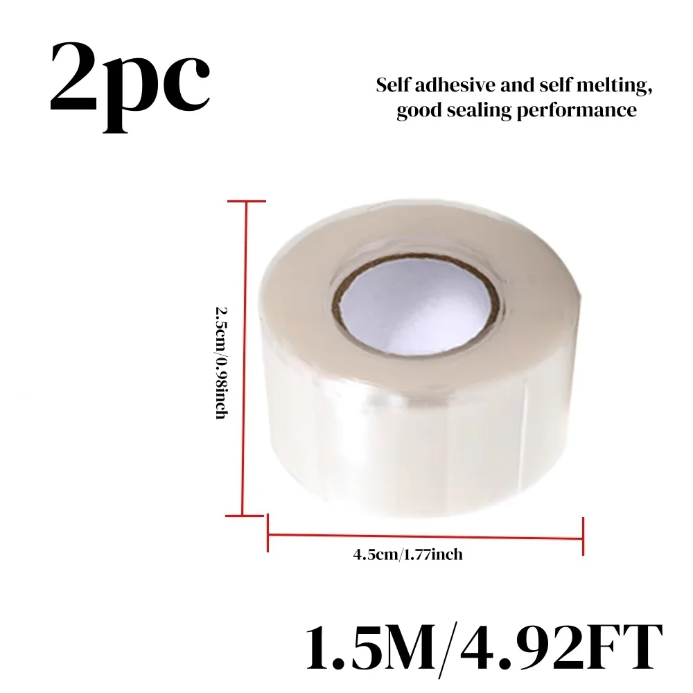 Self-Fusing Silicone Repair Tape for Waterproof Sealing and Emergency Fixes