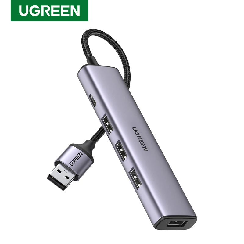 Tanie UGREEN USB HUB typ C na 4 USB 3.0 HUB sklep