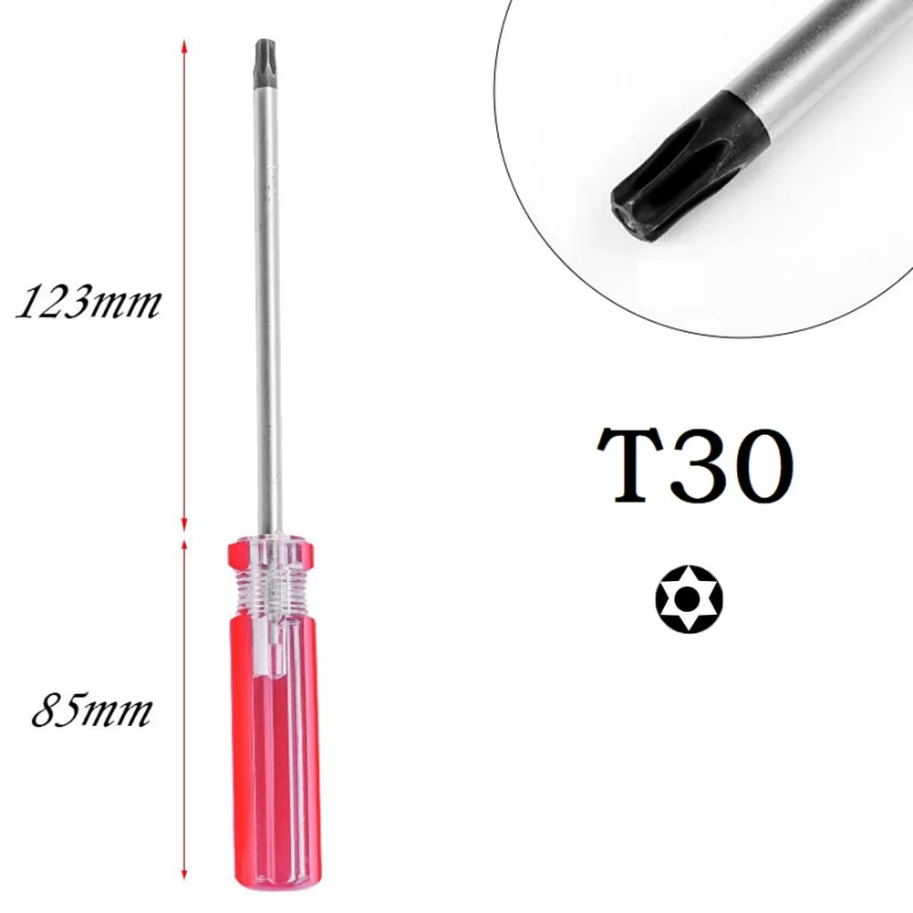 Torx Screwdriver T15 T20 T25 T30 With Magnetic Hole Screwdriver Star Bit Driver Home Phone Repair Hand Tools