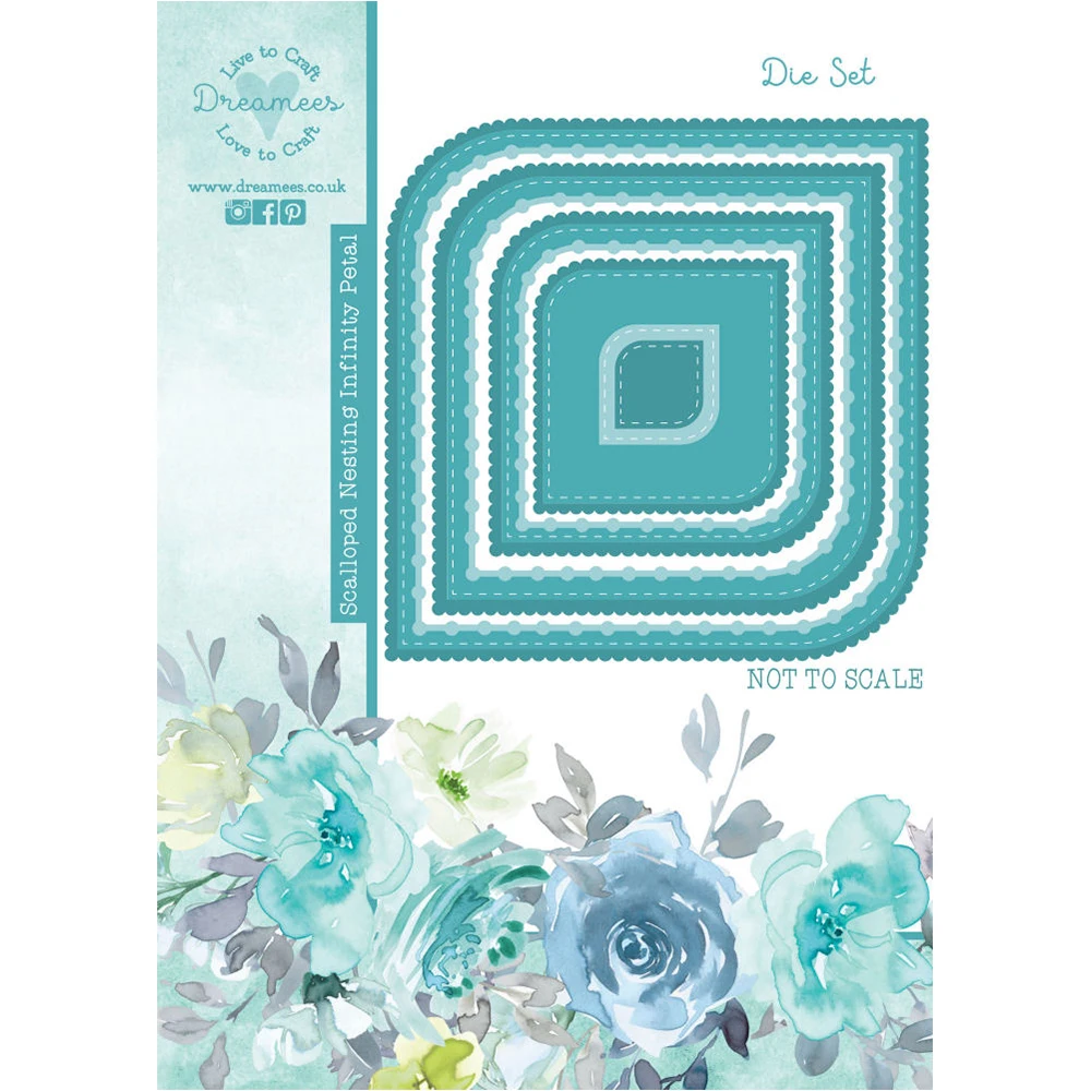 드림미즈 네스팅 DL 다이 아네모네 데이지 생일 축하 레시피 금속 커팅 다이 스탬프 DIY 스크랩북 다이어리 핸드메이드 2026 신상품