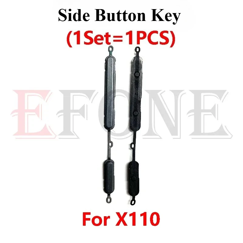 삼성 갤럭시 탭 A9 X110 A9 플러스 X210용 10세트 전원 켜기/끄기 및 볼륨 조절 측면 버튼 교체 수리 부품