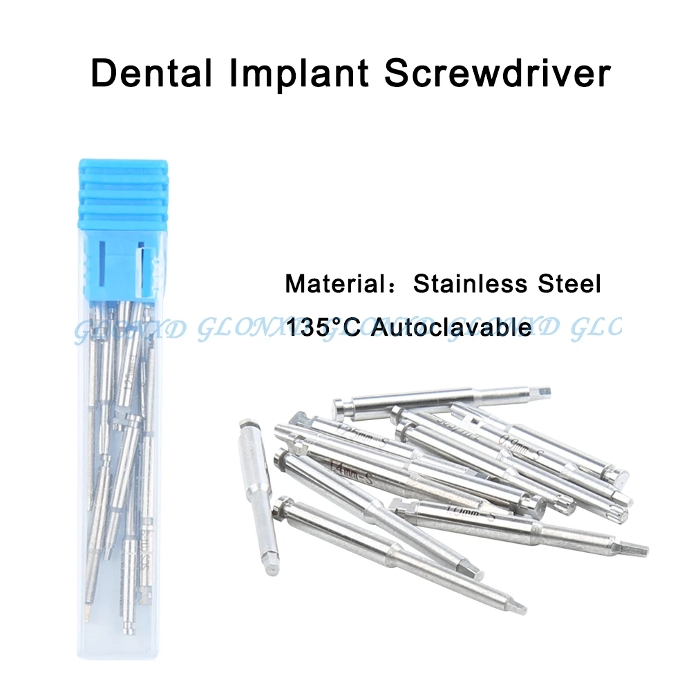 

New 12pcs/set Dental Implant Screw Driver for Low Speed Handpiece 2.35mm Dentistry Tools Kit Dentist Instrument