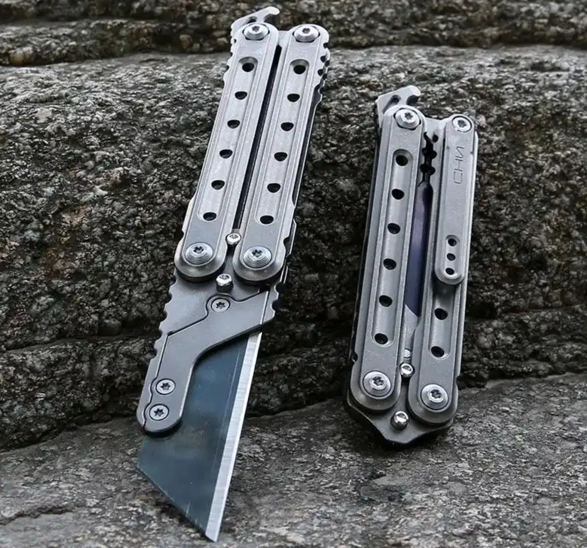 Gen III MoyeWorks Baly Cutter 3.0 EDC 유틸리티 나이프 캠핑 멀티 도구 캠핑 빗 캠핑 포크 캠핑 크로우 바