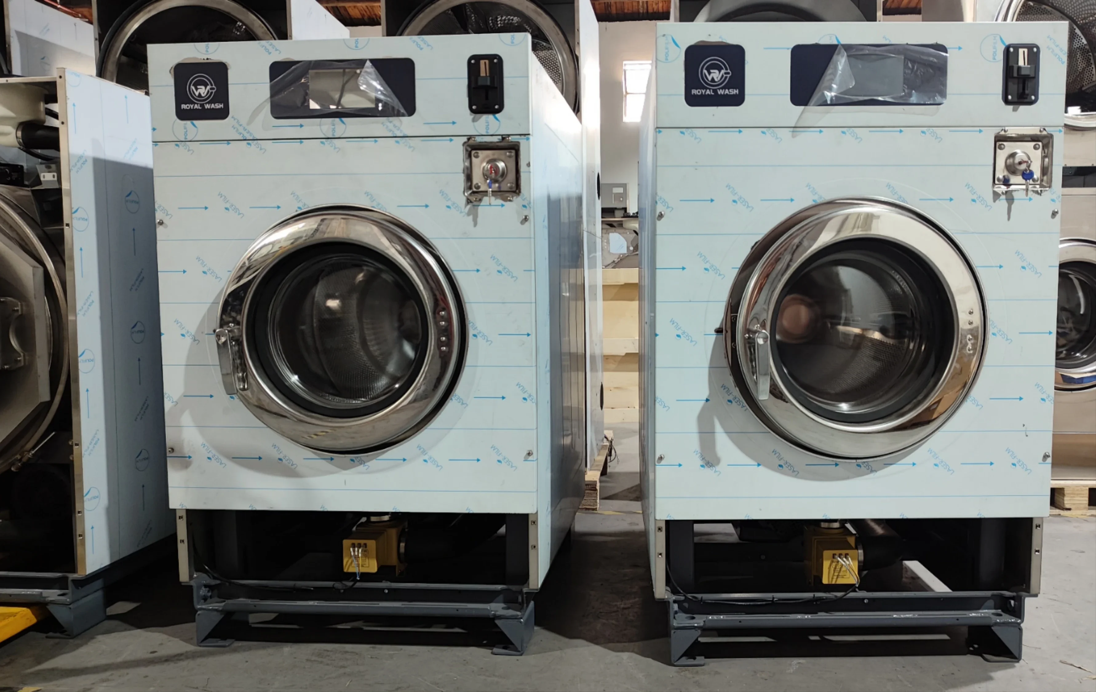 Commercial Washing and Drying All-in-one Machine, 16/25kg, Fully Automatic Ultrasonic Cleaning, Vibration Simulation Energy-save 5