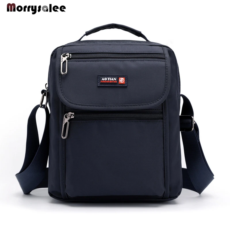 Mens Shoulder Messenger Bag New Arrival Men's Shoulder Bag Waterproof Multi-layer Crossbody Bag Small Size Casual Travel