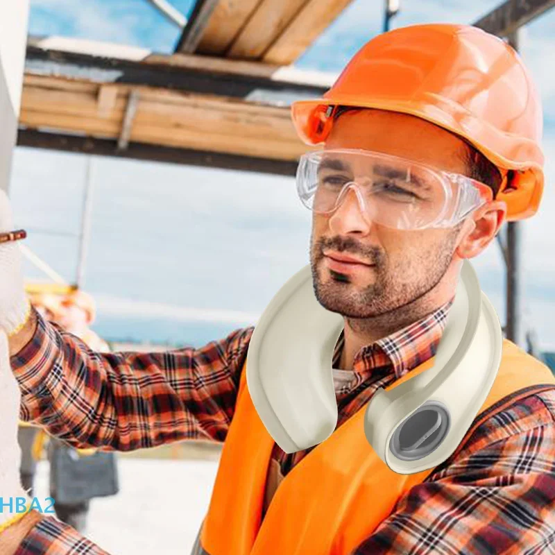 Fasce rinfrescanti per il collo, Tubo rinfrescante riutilizzabile per il collo, Anello rinfrescante per il collo, Gel mani libere per il caldo - immagine 4