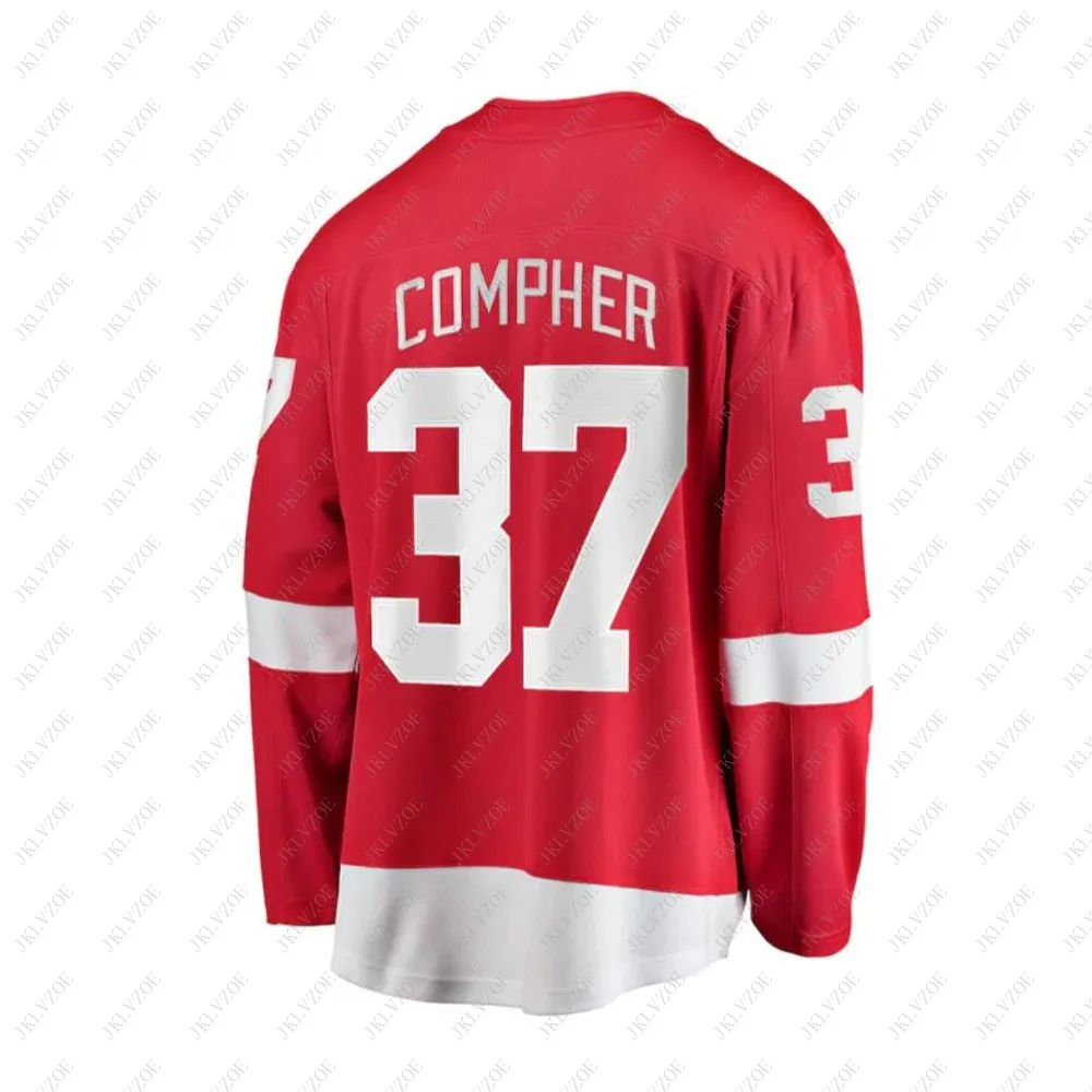 Red Wings Men Kids Ice Hockey Jersey Adult Teenager Team casual Top T Shirt Sports Tee Children Boys male Clothes Home /25