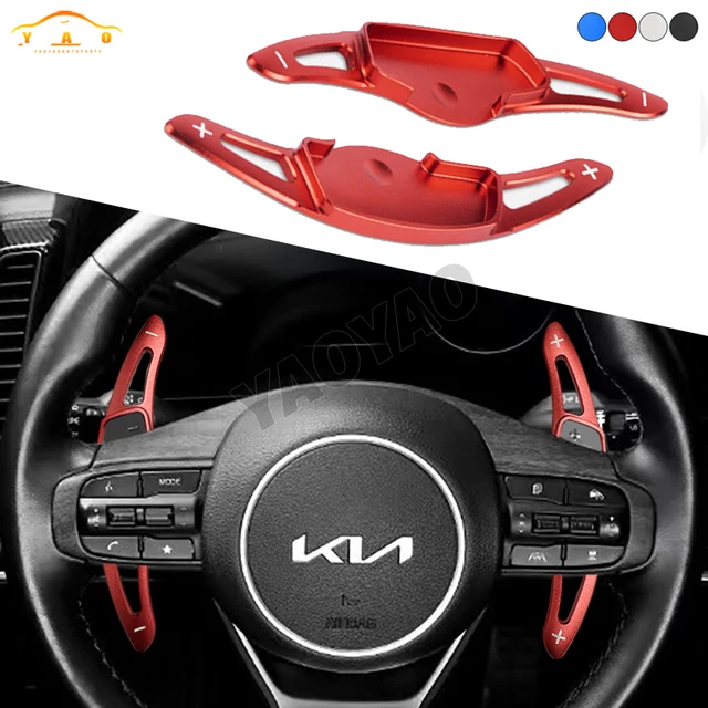 Shift Paddle For Kia Sportage NQ5 2022 X-Line GT-Line Aluminum Alloy Car Steering Wheel Paddle Shifter DSG Extension Accessories