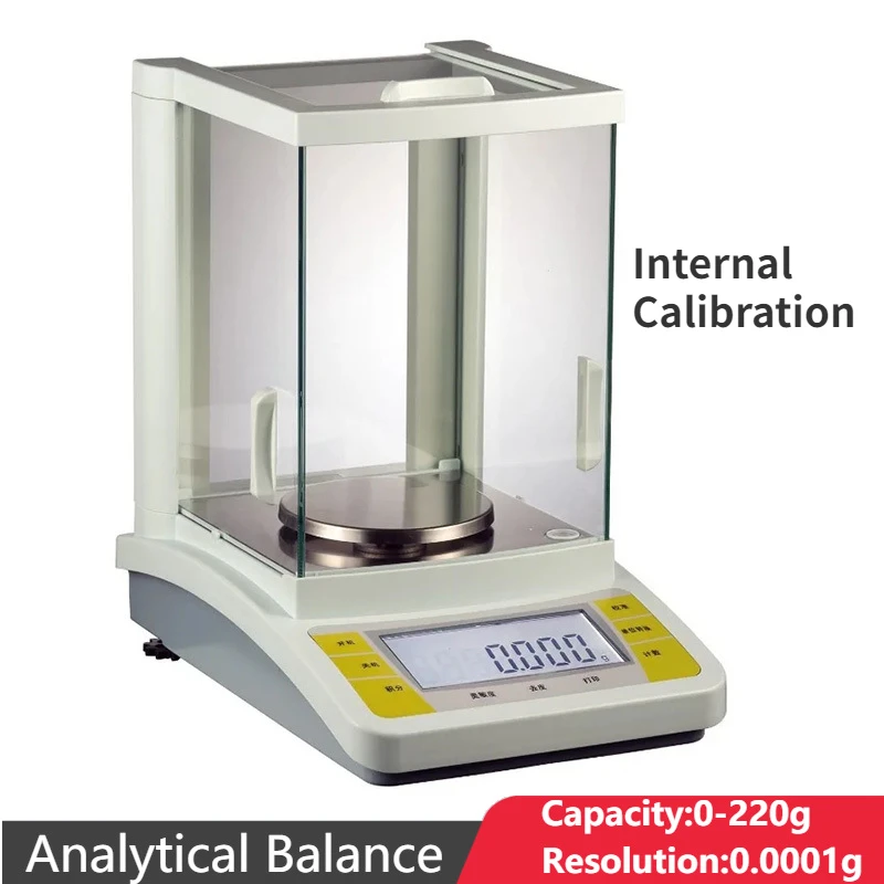 

High Precision Automatically Inside Calibration Electronic Analytical Balance 0.0001g Laboratory Internal Calibration