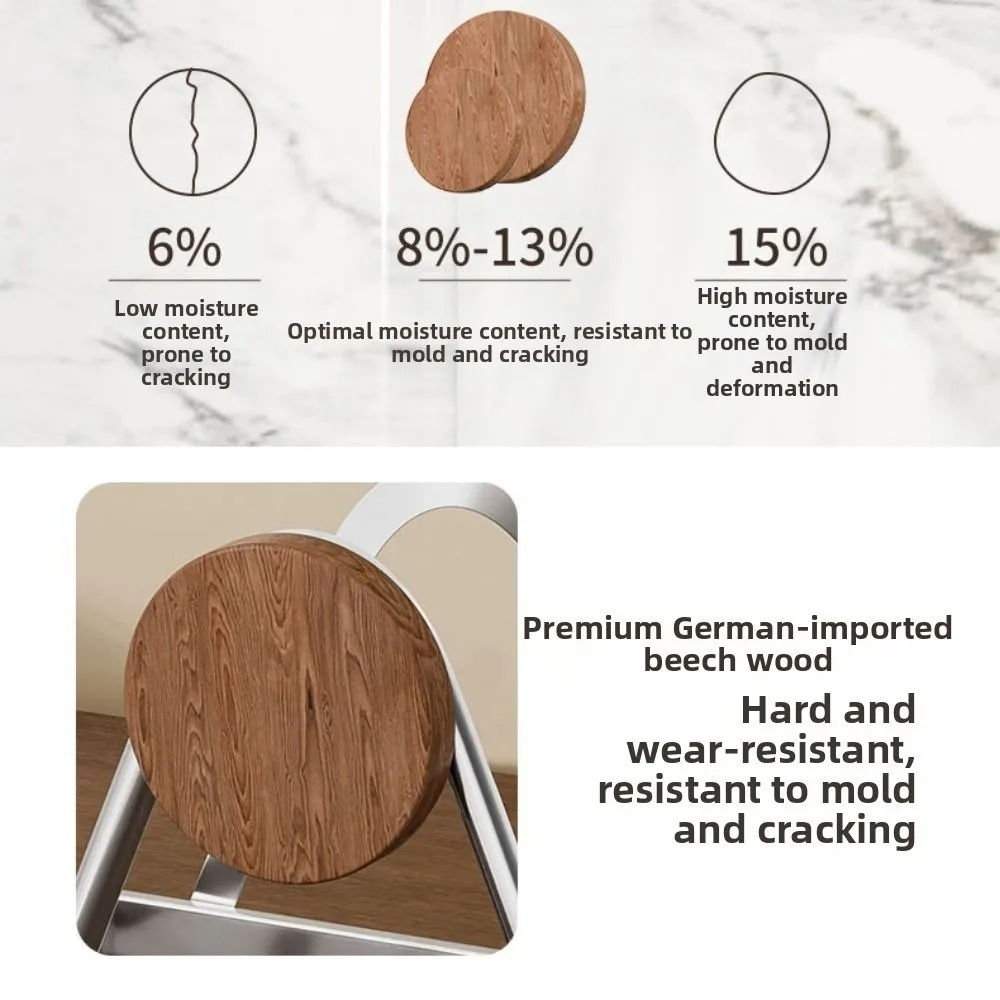 Stable Cutting Board Holder Space-saving Rustproof Pot Lid Organizer Thickened Retro Pot Cover Shelf Kitchen Accessories