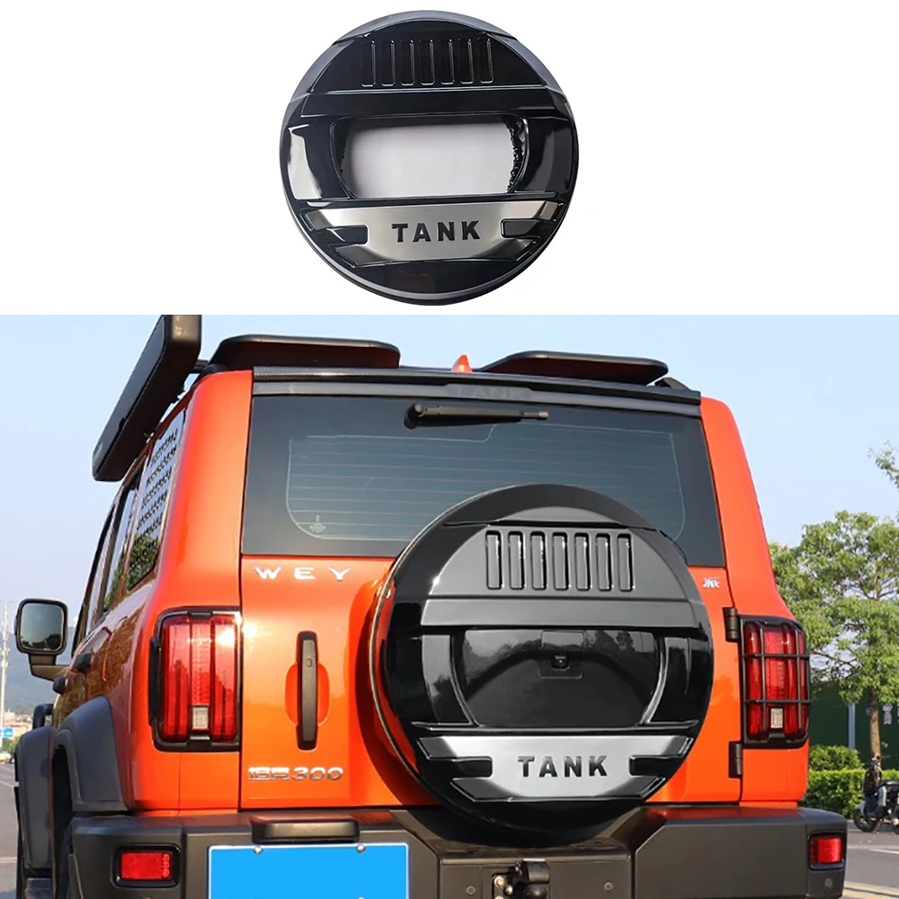 

Для резервуара GWM 300 2021-2024 внедорожник 4x4, Крышка запасной шины, полноразмерная задняя дверь, крышка шины, аксессуары для модификации экстерьера автомобиля