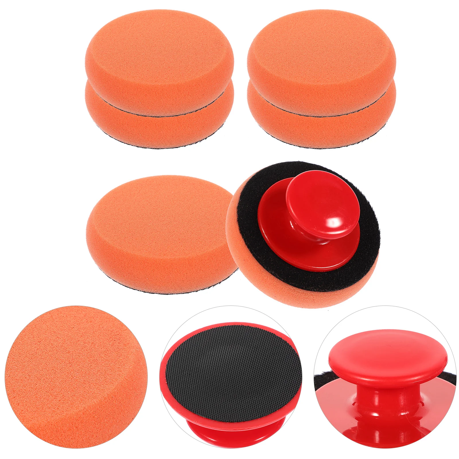 

Waxing Sponge Set Beauty Polish Pad Buffing Polishing Pads Applicator Car