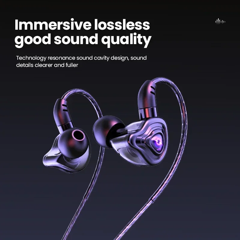 Enhanced Product Title:  
EARDECO Bass Stereo In-Ear Sport Earphones with Microphone