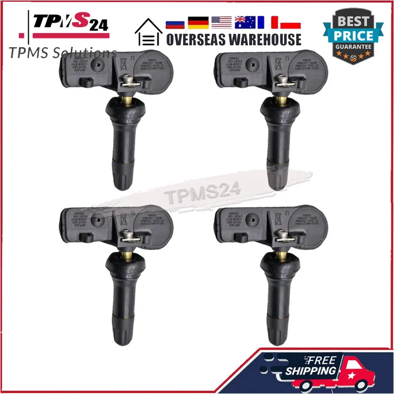 TPMS , 2018 2019 2020 2021 2022 2023 2024  1500 ׼, 433MHz TPMS, ڵ Ÿ̾ з  68293199AA, 4 