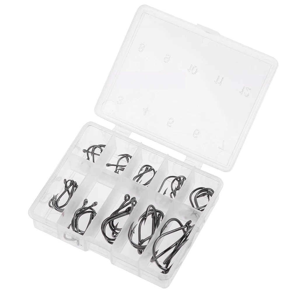 Metal Fishing Hooks Kit for Sea Fishing