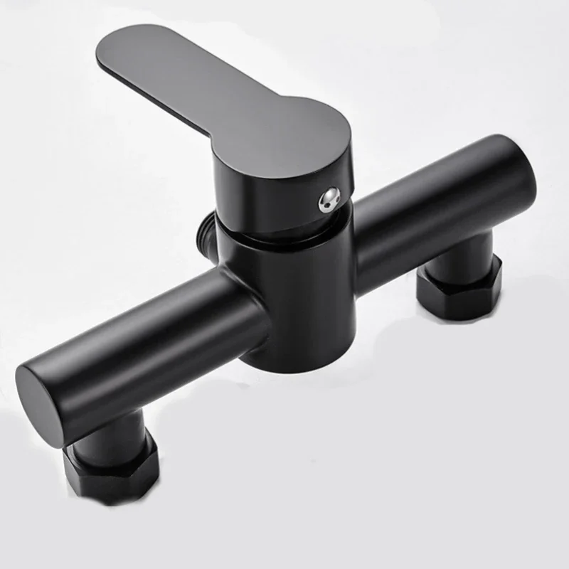 Stainless Steel Bathroom Shower Faucet Bathtub Faucet Wall Mounted Hot and Cold Water Mixer Valve Nozzle Tap For Bathroom 3