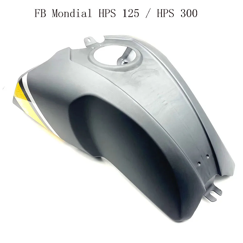 Nuova Moto Fit Fb Mondial Hps 125 / 300 Serbatoio Carburante Originale Shell Protezione Serbatoio Carburante Grigio Per Fb Mondial Hps 125 / Hps 300