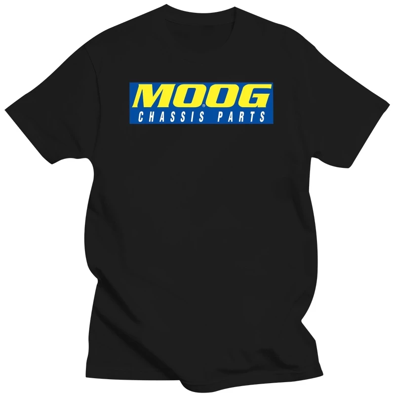 

MAN T-SHIRT fashion mens t-shirt MOOG Steering Suspension Racing Black T-Shirt graphic t shirts male Casual short sleeve top