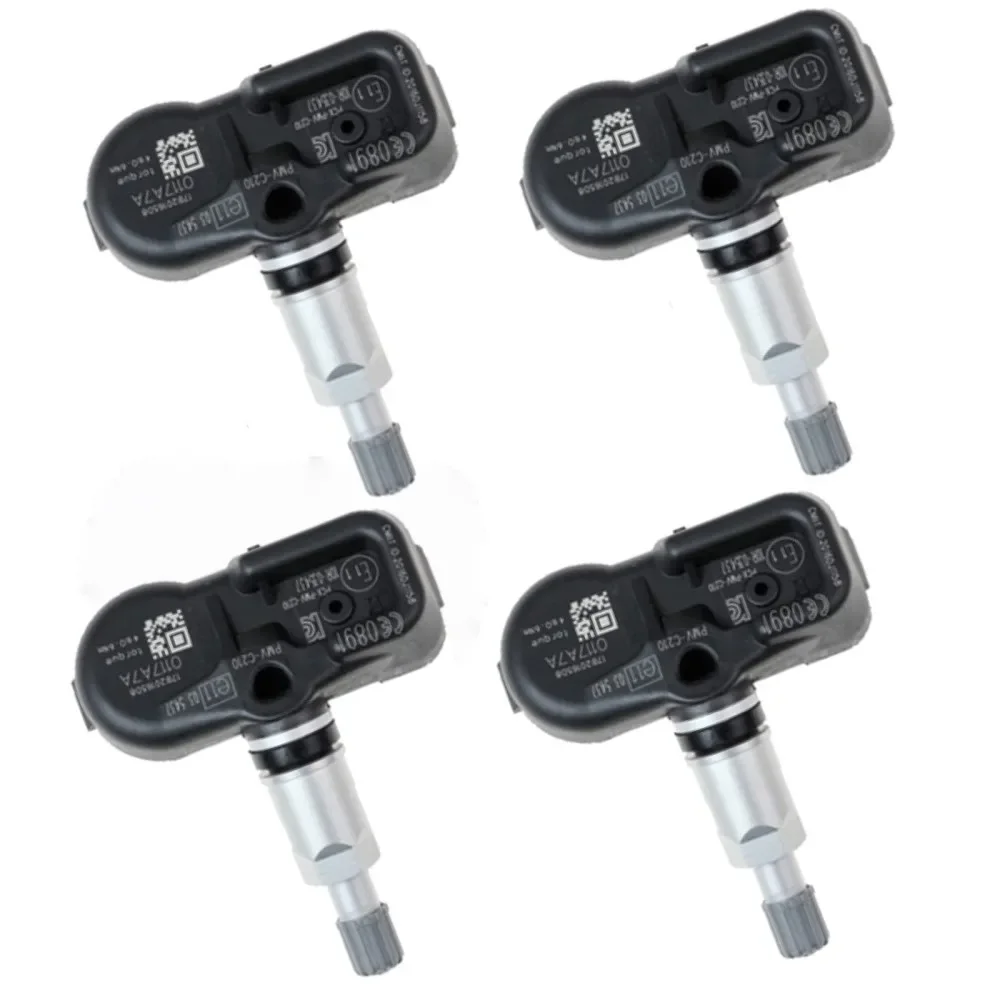 4Pcs 타이어 압력 센서 42607-02030 PMV-C210 Lexus LC LS 2013-2025 433MHz 4260702030 PMVC210 TPMS 센서