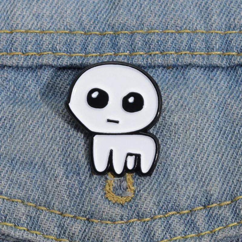 Tbh Creature Cartoon Monster Autism Enamel Pin, Introvert Patients