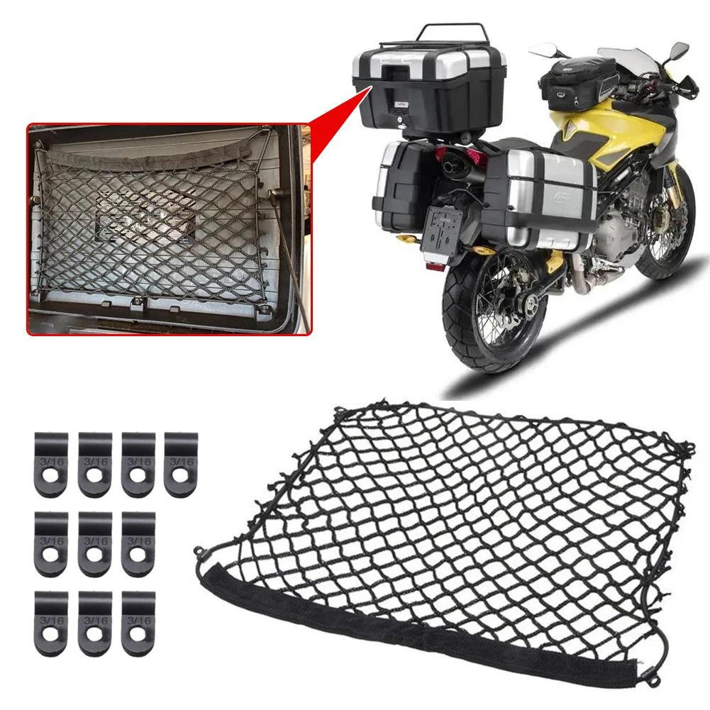 

Motorcycle Nets Organizer Luggage Storage Cargo Moto Net Mesh For BMW GS R1200GS R1250GS F700GS F850GS F750GS F650GS top case