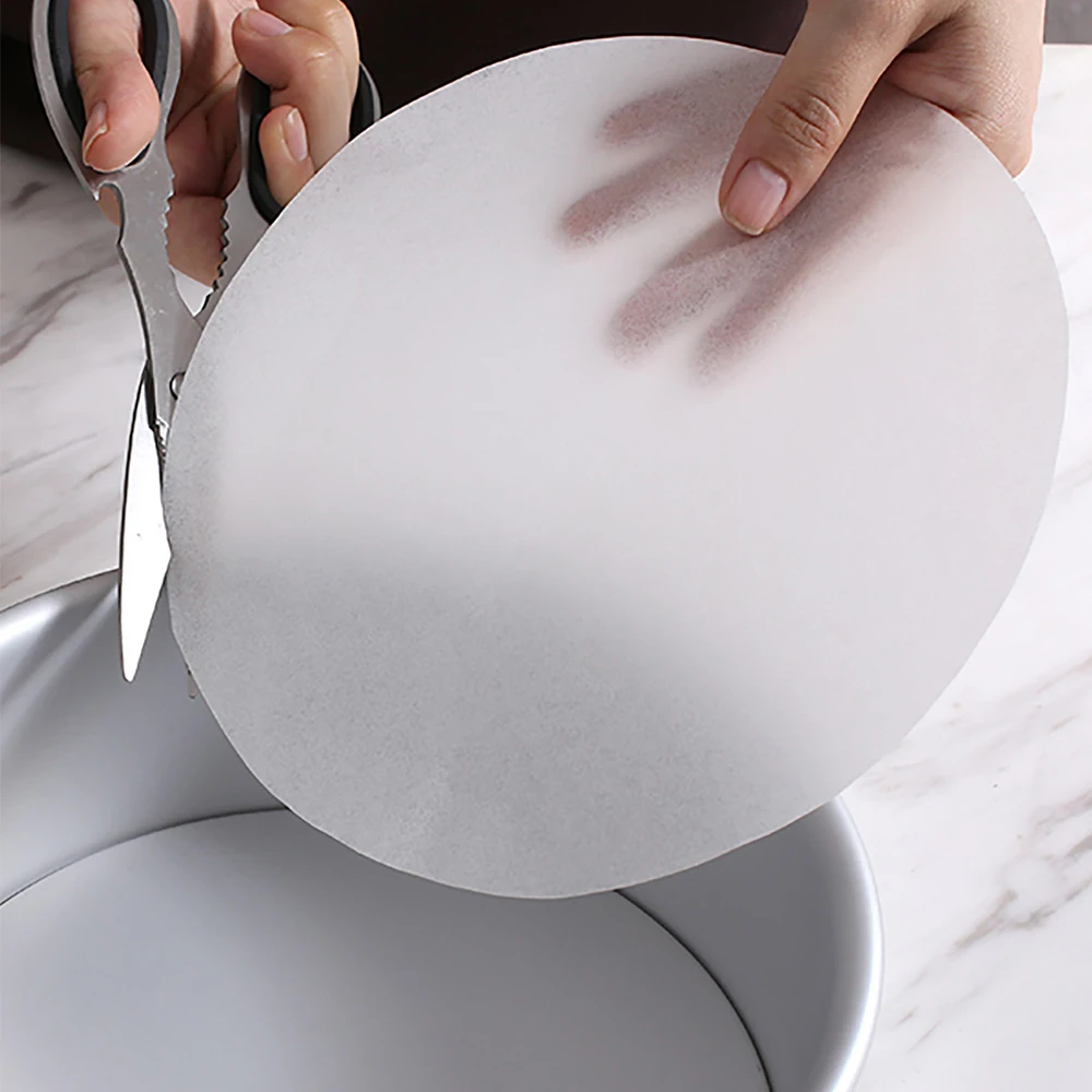 20Pcs Parchment Baking Paper Round 6Inch 8Inch Non-Stick Baking Sheets Paper Cake Cookie