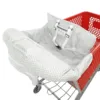 Printed Baby Shopping Cart Cushion Soft Cotton Comfortable and Portable Easy to Install Full Protection 2
