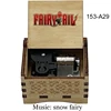 18 NOTE wind up mechanical Snow fairy from Fairy Tail Music Box for anime fans friends birthday gift home office decoration 3