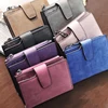 New Women's Wallet PU Leather Short Wallet Made of PU Leather Female Purses Card Holder Foldable Portable Lady Coin Purses 5