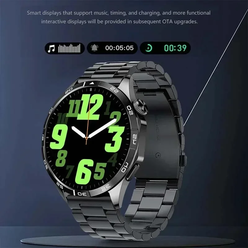 2024 New Men Watches Smart Watch Men AMOLED 466*466 HD Screen GPS Tracker NFC Bluetooth Call smart watches Sports Man Gift New