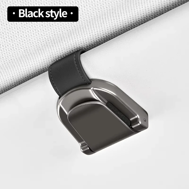 Premium Alloy Auto Interior Sunglasses and Card Holder Organizer