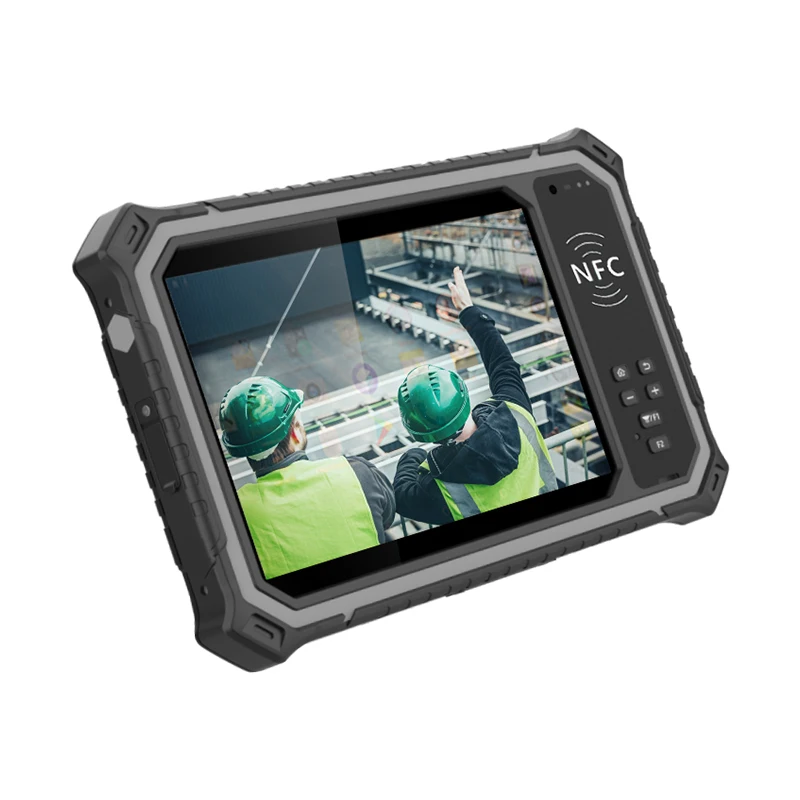 

HUGEROCK R80 R8015 Industrial Rugged Android Tablet Pc Computer 8 Inch Pdas Quality Barcode Qr Code Reader Panel With Uhf