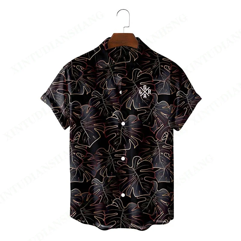 thumbnail image 1 of Camisa de fiesta para hombre Loose Rider, camisa hawaiana de manga corta de verano de material fino, camisa para hombre, camiseta para hombre, 1 of 5