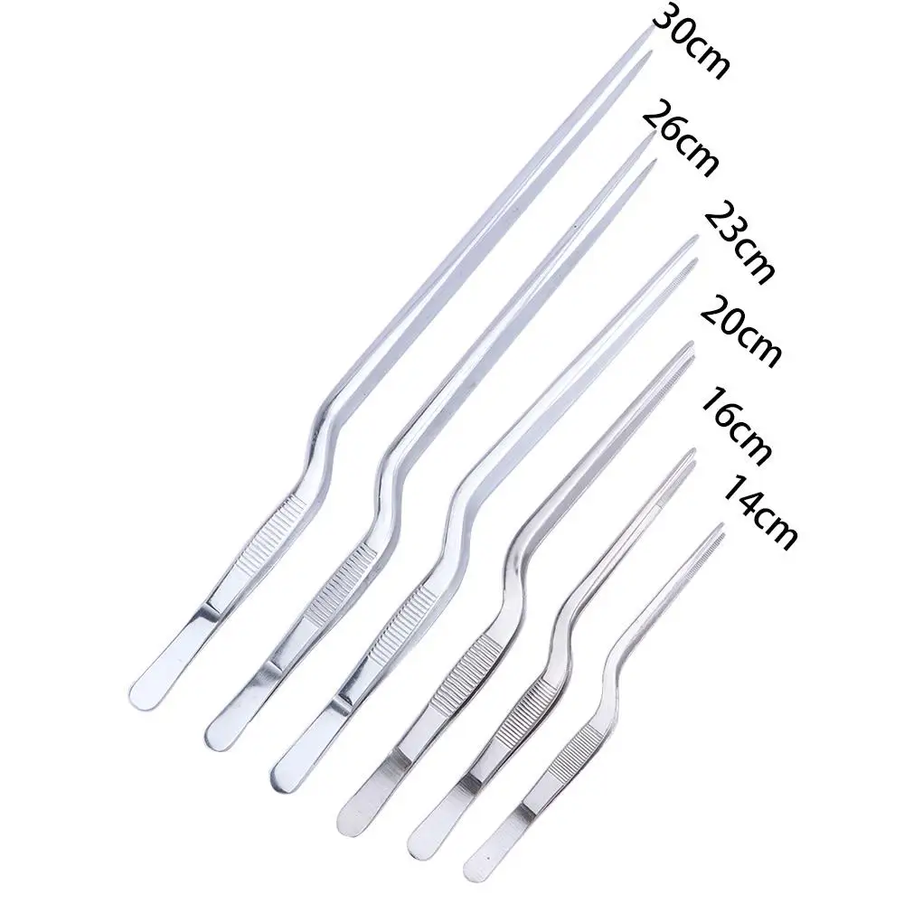 Plating Serving Presentation Chef Grill Kitchen Tool Food Tweezer Pliers Barbecue Tongs BBQ Clip