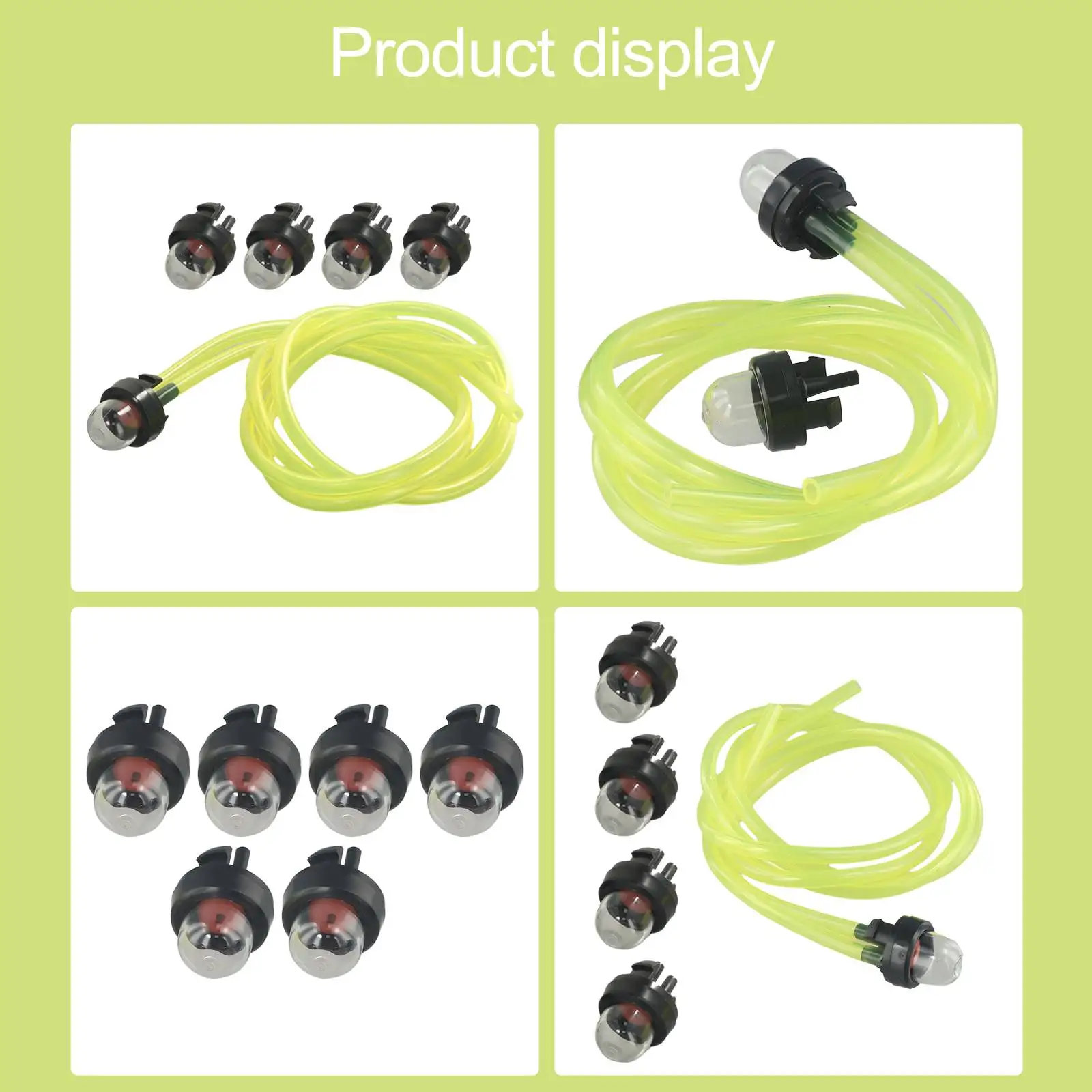 

Kit Pump Fuel Line Parts Snap In Pipe Primer Bulbs String Trimmer Universal Accessories For Poulan Hose New Useful