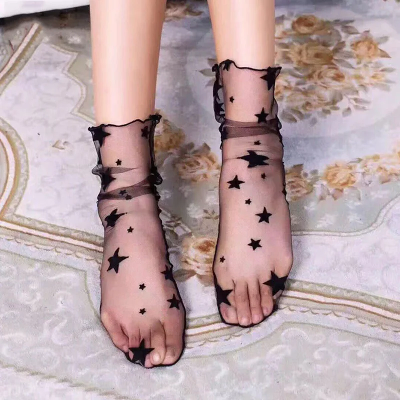 Рисунок 4 - Кружевные сетчатые носки