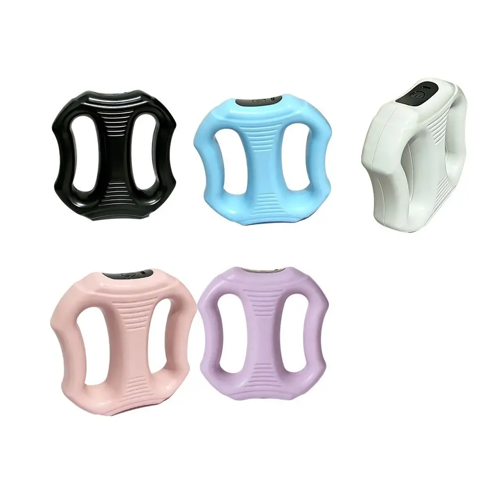 휴대용 근막 마사지 링 USB 충전식 속도 조절 가능 전기 바디 마사지 기계 무선 벨트 포함