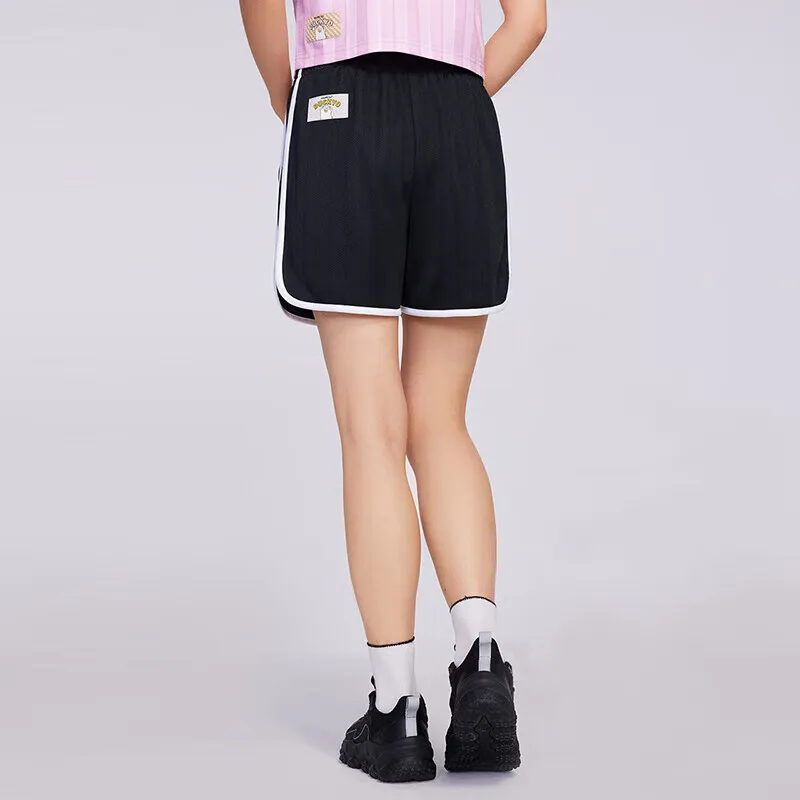 361 Degrees Women Sports Shorts Summer New Loose Breathable Casual Comfortable Soft Elastic Quick-drying Pants Female 662426705