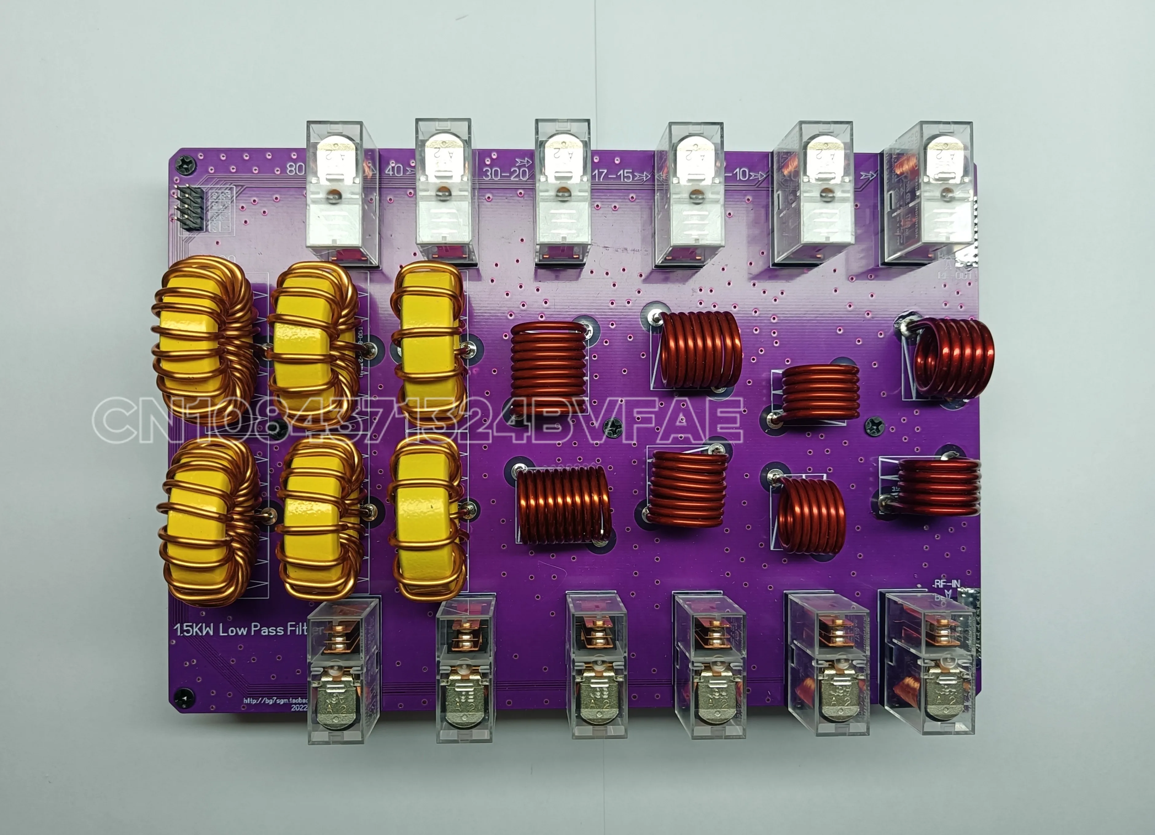 

HF фильтр для нижних частот, 10-полосный высокомощный фильтр для нижних частот, фильтр для коротких волн, однополосная радиофильтрация