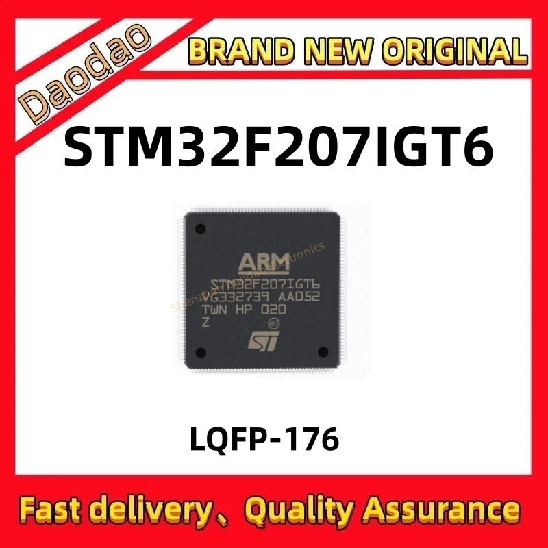 

Quality Brand New STM32F207IGT6 STM32F207IG STM32F207 STM IC MCU Chip LQFP-176